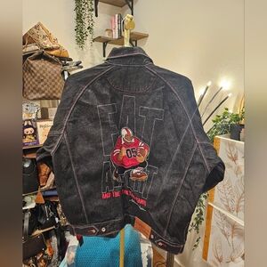 NWT Vintage Men's Platinum FUBU Denim Jacket